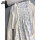 Jret配吊帶裙子的披肩罩衫女士防曬衣夏季2025小外套外搭開(kāi)衫薄款仙氣 杏色 XL