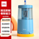 得力（deli）電動削筆機(jī) 雙電源卷筆刀(電池/USB)削筆器開自動排斷芯轉(zhuǎn)筆刀 兒童學(xué)生文具考試生日禮物藍(lán)