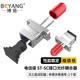 博揚(yáng)（BOYANG）BY-F21 電信級(jí)ST-SC耦合器 ST-SC接口 光纖法蘭盤適配器光纖延長(zhǎng)轉(zhuǎn)接頭