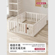 邁邁寶貝MAIMAIBABY寶寶游戲圍欄嬰兒防護欄地上安全爬爬墊專(zhuān)用一體兒童客廳加高玩耍 單圍欄1.5*2.0m【可變收納架/衣簍】