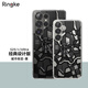RingKe透明手機殼適用于三星S25新款保護殼磁吸輕薄卡套殼創(chuàng  )意印花首爾外殼韓國 黑色街區【經(jīng)典設計版】 Galaxy S25