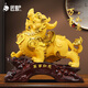匠驢招財貔貅擺件公司店鋪餐廳前臺開業(yè)禮品辦公室辦公桌收銀臺裝飾品 中號 沙金色 長41寬18高38厘米