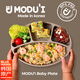 MODU'I嬰兒餐盤(pán)modui進(jìn)口寶寶餐盤(pán)分格餐盤(pán)帶吸盤(pán)ins硅膠輔食碗兒童餐具 淺褐色