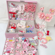 山頭林村hello kitty發(fā)夾禮盒KT50件套可愛(ài)KT貓發(fā)飾套裝生日禮物學(xué)生公主 隨機30個(gè)KT三麗鷗發(fā)抓夾禮盒款 熱賣(mài)款