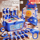 貝初眾兒童玩具男孩3-6歲益智擰螺絲電鉆修理拼裝工具箱2-4-5歲生日禮物 豪華218件【多功能工具箱+工具臺+頭盔】創(chuàng  )意拼接 兩三四五六七八歲半小孩小朋友十周歲禮物8-12