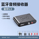 藍牙接收器音響專(zhuān)用NFC無(wú)損5.3無(wú)線(xiàn)手機音頻傳輸老式音箱 NFC藍牙5.3接收器+雙蓮花音頻線(xiàn)