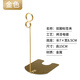 花田田金屬卡片夾立式標簽夾子便簽夾產(chǎn)品展示牌展示架桌面價(jià)格牌照片夾pop廣告名片夾餐牌臺簽桌牌臺卡 金色15CM