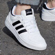 阿迪達斯 （adidas）官方艦店男鞋新款經(jīng)典三條紋運動鞋低幫休閑鞋防滑耐磨板鞋子男 小白鞋/嚴選正品/假一罰十 42