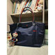 2025新款龍包餃子包中大號長(cháng)柄手提單肩包女 海軍藍大號長(cháng)柄