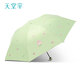 天堂傘 輕巧鉛筆傘小清新黑膠防曬晴雨兩用女太陽(yáng)傘雨傘 萌小桃-新芽綠 54cm*7k