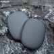 Pinkson 適用蘋果Airpods Max耳機(jī)套凱夫拉芳綸碳纖維耳機(jī)保護(hù)套耳機(jī)殼防摔輕薄商務(wù)耳麥?zhǔn)占{全包磨砂硬殼 【鈦灰銀錦/600D細(xì)紋】【左右一對(duì)】 【Airpods Max】一代或者2024