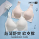 芬騰【2件裝】?jī)?nèi)衣女夏季超薄無(wú)痕涼感莫代爾桑蠶絲7A抗菌透氣胸罩