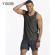VUORI Strato 男士健身美式運動(dòng)背心 休閑跑步訓練 V173 灰色/Charcoal Heather M 175