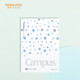 國譽(yù)(KOKUYO)B5筆記本子膠套本Campus水彩絮語封套本收納記事本 8mm點線 80頁 藍(lán)色 WSG-NBDDB580B