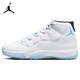 耐克NIKE男休閑鞋喬丹AJ11 JORDAN 11高幫運動(dòng)鞋CT8012-104白藍43