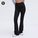 lululemon丨Groove Nulu? 女士超高腰喇叭褲 芯吸 LW5FIXA 黑色 S