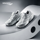 Saucony索康尼GUARD AMR復(fù)古跑鞋男夏季透氣休閑跑步運(yùn)動(dòng)鞋子 灰銀9【全息銀】 41