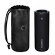 橘之品 適用HUAWEI華為Sound Joy藍(lán)牙音箱保護(hù)套智能音響便攜透音網(wǎng)布袋戶外運動斜挎收納包 黑色 網(wǎng)布袋+肩帶 適配：華為Sound Joy藍(lán)牙音箱保護(hù)套