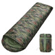 狼行者 戶(hù)外數碼迷彩睡袋 戶(hù)外睡袋 加厚加寬睡袋信封式 1.6kg