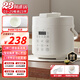 洛貝2EPP05 電壓力鍋 阿迪鍋 2L小容量電飯高壓鍋多功能全自動(dòng) 智能高壓鍋1-3人 壓力電飯煲 預(yù)約定時(shí) 白色單膽【陶瓷釉不沾內(nèi)膽】 2L
