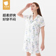 貝肽斯女士家居服套裝夏季可外穿兒童薄款休閑夏裝休閑親子裝睡衣