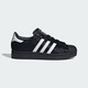 阿迪達斯 （adidas）三葉草系列 女子 SUPERSTAR II W 休閑鞋 JH9475 黑色 37 