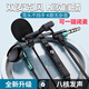 雙麥降噪 防麥克風(fēng)耳機入耳式全民錄歌K歌自帶聲卡有線(xiàn)耳機type-c 3.5mm-圓孔接口-暗夜綠-送收納包