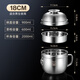 FANCYCHIC【帶蓋特厚】316不銹鋼加厚泡面杯防燙學(xué)生宿舍食堂快餐杯保溫袋 搶【316特厚餐杯】活動(dòng)00：59秒 特厚【18CM餐杯】帶蓋格+餐具