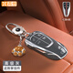 霞想紅旗H5鑰匙套HS5殼H9高級感HS3女扣H6男HS7汽車(chē)PHEV專(zhuān)用25款適用 紅旗A款【高級灰】鑰匙扣+熊掌