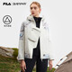 FILA｜敦煌博物館聯(lián)名斐樂女士梭織外套2025春戶外拼接寬松連帽上衣