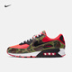 耐克（NIKE）官方AIR MAX 90男子運(yùn)動(dòng)鞋氣墊鞋低幫透氣輕便緩震CW6024 600紅外線紅/黑 40.5