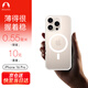 Snowkids適用蘋(píng)果16pro手機(jī)殼iPhone16pro保護(hù)套磁吸殼超薄Magsafe充電防摔軟殼防指紋簡(jiǎn)約男女款 白色