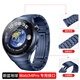 BHO適用華為watch5手表表帶watch4pro/gt5/pro鈦金屬表帶gt4/gt3/gt2/pro/非凡大師鈦合金男款夏天季 【W(wǎng)atch4Pro專用接口】蔚藍地球款 華為手表-46/48表