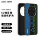頂競高級(jí)磨砂6D微浮雕纖維紋適用榮耀magic7pro手機(jī)殼新款magic7商務(wù)超薄全包防摔保護(hù)套榮耀300金屬框 藍(lán)綠磨砂纖維紋杰出1號(hào) 榮耀Magic7