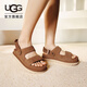 UGG夏季新款女士時(shí)尚舒適厚底露趾休閑涼鞋1167399CHE|栗色 39
