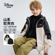迪士尼（DISNEY）男童時尚工裝外套耐磨兒童中大童三合一兩件套25春DB441XX80黑150