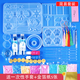睿爸水晶滴膠diy材料包套裝ab樹(shù)脂制作工具手鐲手機手工飾品硅膠模具 簡(jiǎn)易套裝