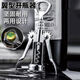 杰凱諾紅酒開瓶器 葡萄酒啤酒開酒器紅酒塞起子省力輕巧耐用銀色雙用款