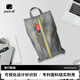 pack all鞋袋收納包 旅行出差鞋子收納袋防塵鞋袋子球鞋運動鞋包 標(biāo)碼灰色