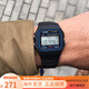 卡西歐（CASIO）日本手表男女網(wǎng)紅小方塊casio防水復(fù)古手表f91w/A F-91W-1 拉登同款 速發(fā) 含貼膜