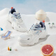 361°男鞋運動(dòng)鞋男云朵春夏季網(wǎng)面透氣復古老爹鞋厚底百搭休閑鞋子男款 【透氣網(wǎng)紗】羽毛白/氧氣藍 42