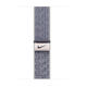 適用蘋果手表表帶耐克applewatch10 9運動尼龍nike回環(huán)Ultra表帶 新配色【NK灰配藍】同款 【46mm】適用Apple Watch10代/