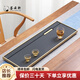 薈云軒天然烏金石茶盤(pán)家用輕奢現(xiàn)代銅茶臺(tái)排水式