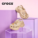 卡駱馳crocs七夕禮物檀健次同款復(fù)古洞洞鞋女鞋厚底老爹鞋小鯨魚(yú)洞洞鞋206302 骨白色-2Y2(含智必星) 36 /37(230mm)