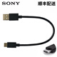 SONY索尼微單相機數據線(xiàn) Type-C接口充電線(xiàn) A7R5 A7M4 A7C2 A7R3 A7M3 A7RM4固件升級專(zhuān)用線(xiàn) USB 2.0數據線(xiàn)（約20厘米）