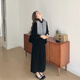 衣典零一（LEDIALYI）小香風金絲絨馬甲套裝裙子女2025春秋新款穿搭小個子高級感三件套 三件套 S （建議105斤內）