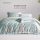堂皇/TEVEL家紡奧地利蘭精天絲四件套輕奢高級床單被套夏季床品 LF級蘭精天絲-抱春風(fēng) 1.5/1.8m床單款(被套200*230cm)