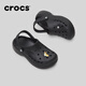 CROCS卡駱馳貝雅云彩洞洞鞋戶(hù)外老爹鞋沙灘女休閑鞋|208186 黑色-001 38 (240mm)