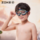 洲克（ZOKE）兒童大框平光泳鏡高清防霧防水專(zhuān)業(yè)游泳眼鏡619502106-12