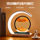 來(lái)自星星的禮物流沙畫臺(tái)燈藍(lán)牙音箱辦公室擺件女生生日禮物男新婚喬遷之喜禮物 【背靠金山】無(wú)線充+流沙畫+禮袋
